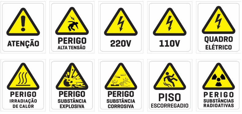 Importância da sinalização em locais de trabalho