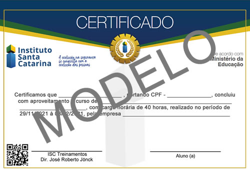 Certificação Frente